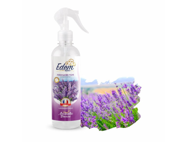 0960 ТМ "EDEM home"Освіжувач повітря "Лавандове поле" 420ml/12