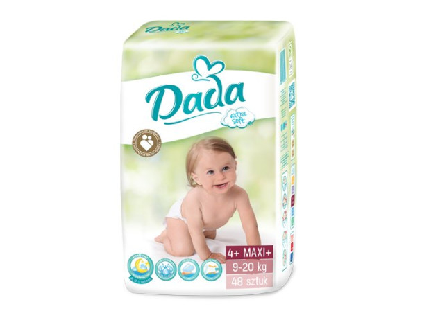 9657 Підгузник DADA №4+ (9-20кг)/(42)