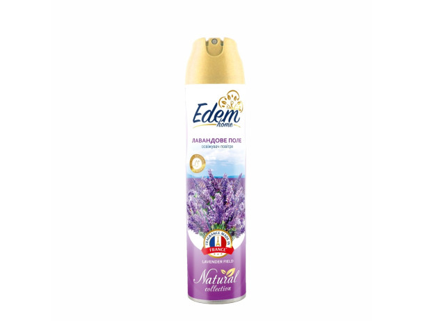 0090 ТМ "EDEM home"Освіжувач повітря "Лавандове поле" 300ml/ 12
