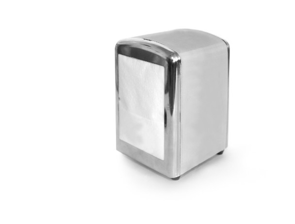 Металеві Диспенсери для серветок Silver 24/ящ
