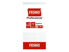 К0831 Серветка"FESKO ***1/8***  Professional"Біла   33*33 (250л) 2-шар./4