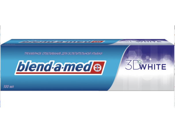 15773 Зуб.паста b-а-m  100мл 3D WHITE