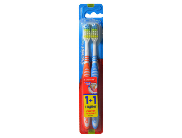 2244 12521Зуб.щіт.Colgate Екстра чистота 1+1(сердня)