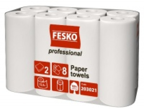 745100 Рушники папер. "FESKO Professional" 8.3м 8рул /4