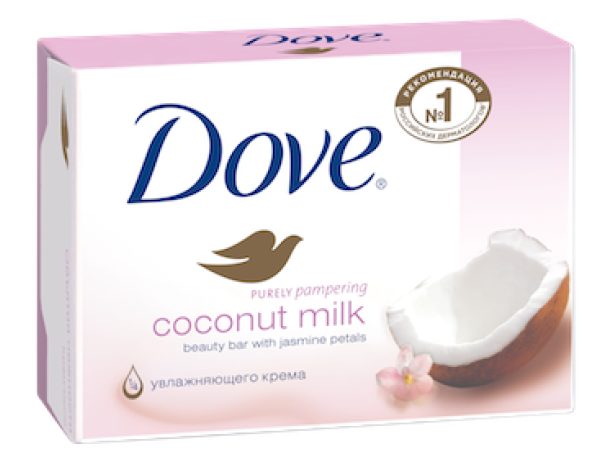 6577 Мило/кр."Dove" 135г Кокос+жасм./48/6577