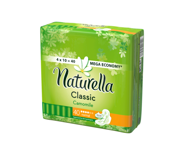 0102 Прок. NATURELLA CLASSIC Normal Quatro 40шт