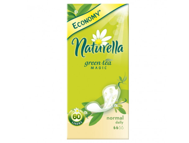81867 Прокладки NATURELLA щоденні Green Tea 60шт\у