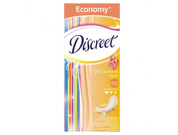 598/236 Прокладки DISCREET щоденні  Summer 60шт