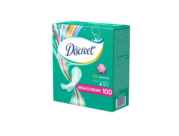 2921 2274 Прокладки DISCREET щоденні Water Lili 100шт