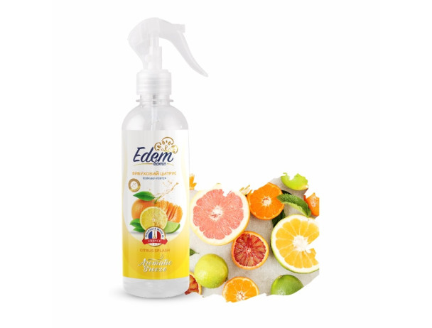 0977ТМ "EDEM home"Освіжувач повітря "Вибуховий цитрус" 420ml/12