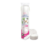 3047 Lady Cotton Ватні космет. диски 150+25шт