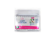 7368 Lady Cotton Ватні палички 200шт/поліет./50