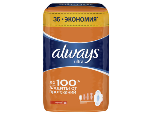 1380 Прокл. ALWAYS UltraNormalPlus Quadro  40шт\уп
