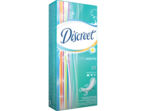 2846 Прокл.DISCREETщоденні Water Lili Single 20шт