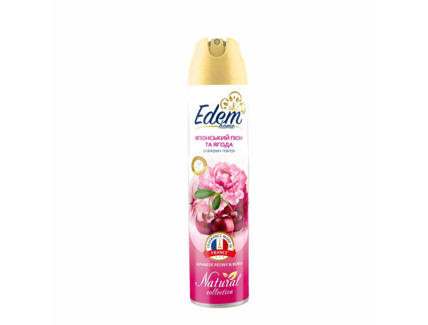 0144 ТМ "EDEM home"Освіжувач повітря "Японський піон та ягода" 300ml/12