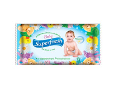 0415  Волога с-ка "Super Fresh" з Клапаном ДИТЯЧА  №72шт/12