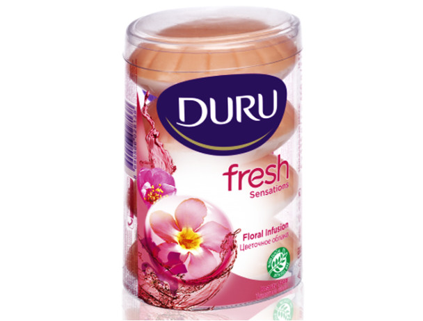 7960 Мило DURU Fresh 4*100г Квіткова хмара