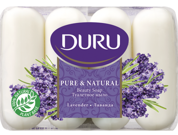 Мило Дуру Pure&Nat.екоп.4*85г Фрешнес синє