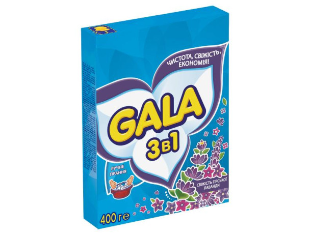 12067 GALA Ручн 300г порошок Лаванда і ромашка