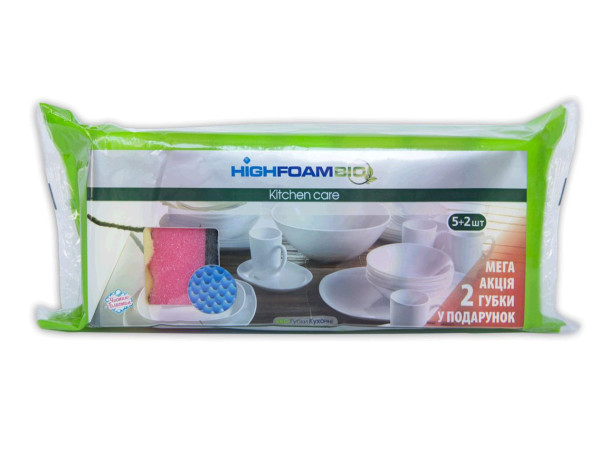 Губки кухоні Kitchen care 5+2/0200