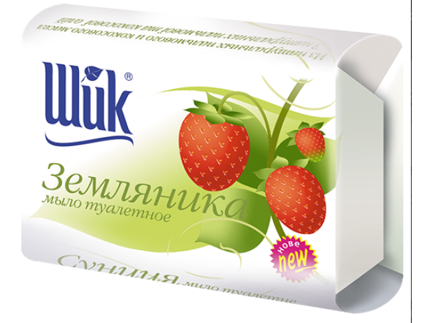 624 Мило ШИК 70г Суниця /84