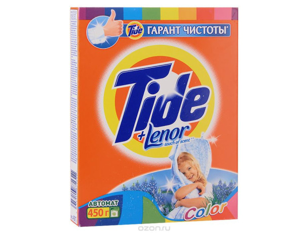 71311 TIDE  Авт 450г порошок Color Lenor Scent