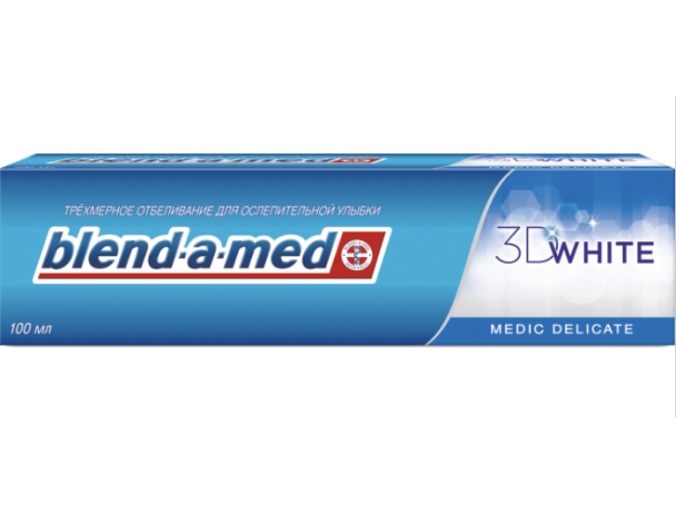 79495 Зуб.паста b-а-m  100мл 3D WHITE Medic