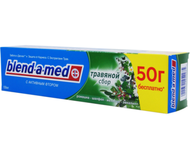 24275 Зуб.паста b-а-m 150мл  Антикарієс Трави