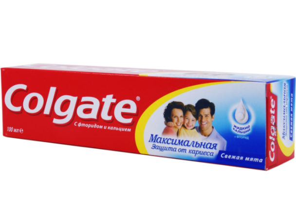 9164 191 Зуб.паста Colgate Макс.зах.Свіжа мята 100мл.