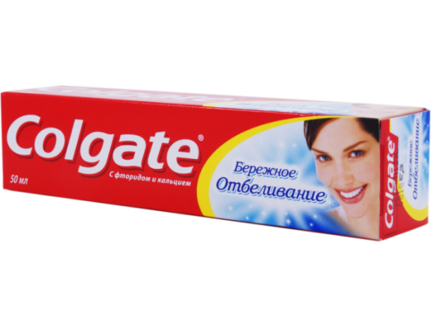 7888 88262 Зуб.паста Colgate Дбайливе відбілювання 50мл