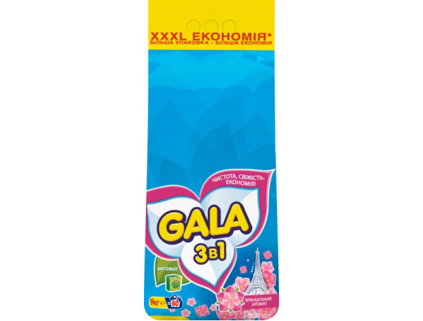 1111 GALA  Авт. 6 кг порошок Французький аромат