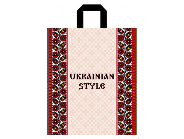 Пакет "Рушник-Україна" 40х43  75мк 25шт/упак/500